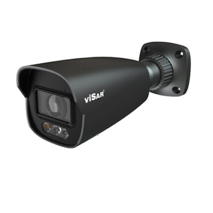Visar VSC IPT8BLs4cMZD 8MP IP Bullet Camera, 2.8-12mm, Dual Light