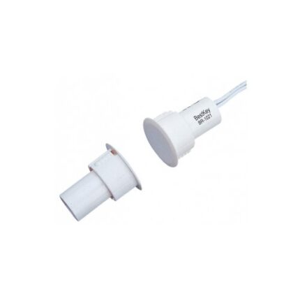 CH 03 L Flush-Mount Magnetic Contact metalluksele, White