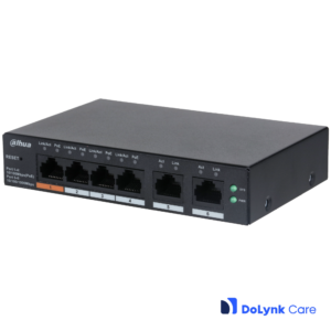 Dahua CS4006-4ET-60 DoLynk Care manageeritav 4*POE switch