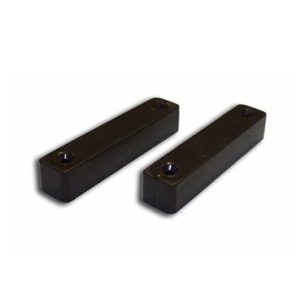 D20B Surface-Mount Magnetic Contact for Wooden Door, Brown