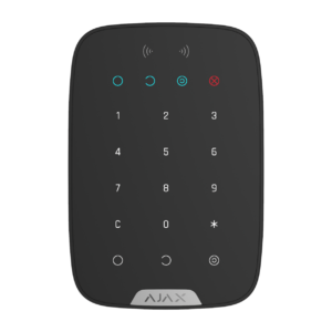 Ajax Keypad Plus klaviatuur, must