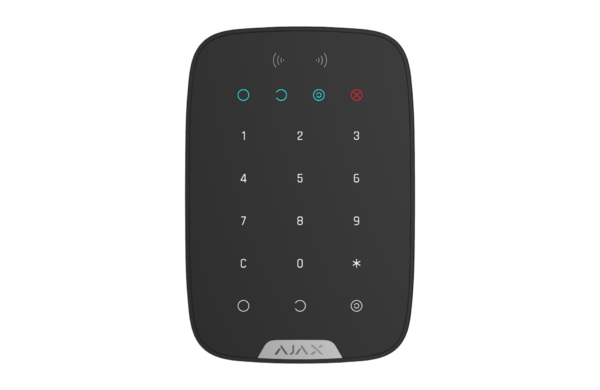 Ajax KeyPad Plus juhtmevaba klaviatuur, must