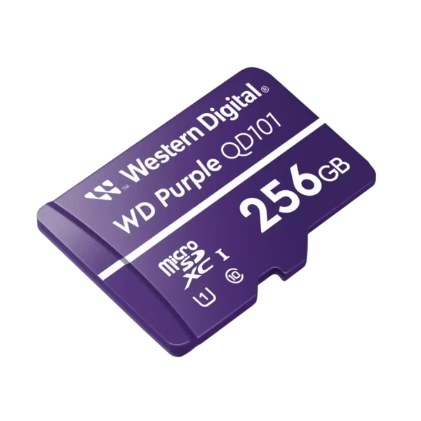 Western Digital Purple MicroSD Memory Card 256GB
