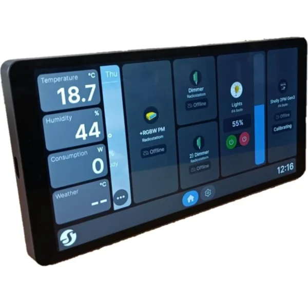 Shelly Wall Display X2 – nutikas juhtpaneel