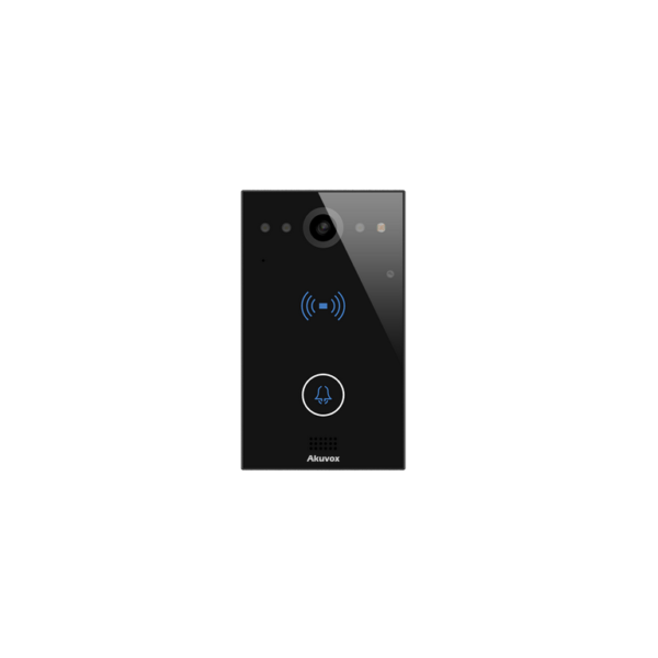 Akuvox E11R Doorbell Camera and Card Reader, Black