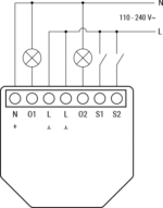 Shelly Plus 2PM - Smart 2-Channel Switch Power Consumption with Metering - Bild 3