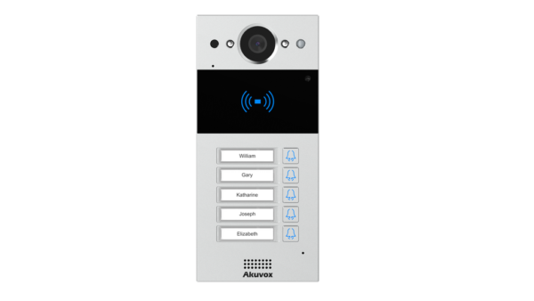 Akuvox R20BX5 viiden nappulan ammattimainen ovipaneeli