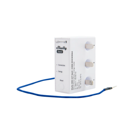 Shelly 3EM-63 Gen3 – Smart Energy Monitoring Device