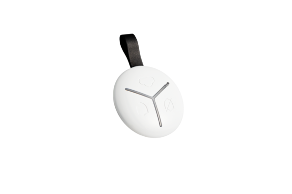 U-PROX KEYFOB kolme nuppuga Remote Control, White