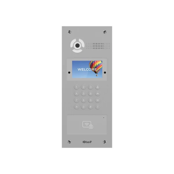 AA-07FBI Silver audio kutsepaneel kerrostaloille, BAS-IP