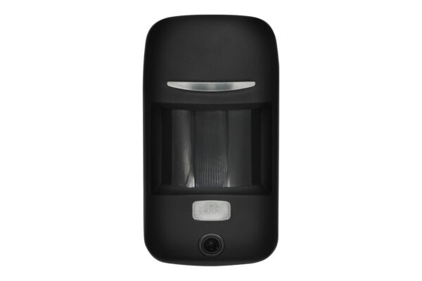 U-PROX PIR CAM BLACK Pet-Immune Motion Detector with Photo Camera, Black