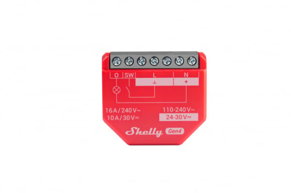 Shelly 1PM Gen4 – Smart Switch Power Consumption with Metering