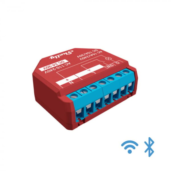 Shelly Plus 1PM – Smart Switch Power Consumption with Metering