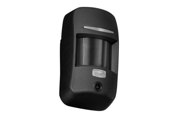U-PROX PIR CAM BLACK Pet-Immune Motion Detector with Photo Camera, Black