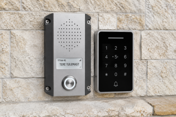Securecom TITAN 4G -matkapuhelinverkkoinen intercom-järjestelmä