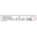 Turbo HD DVR iDS-7208HQHI-M1/XT 8-kanavaa - Image 6
