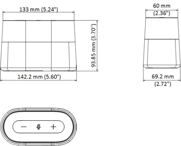 Konverentsi mikrofon DS-UAC-S1V cube