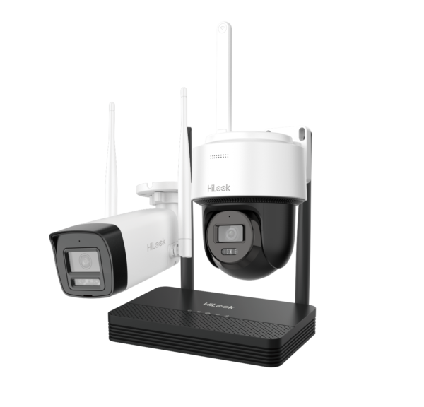 Hikvision Wi-Fi Kit DS-J142I/IKS-2044BPH-PH/W 4MP, 1x Bullet + 1x Turret, White