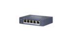 Kytkin DS-3E0505HP-E 4-porttinen 1000Mbps hallitsematon PoE