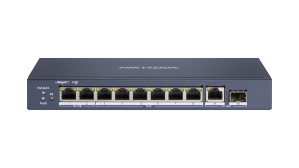 Switch DS-3E0510HP-E 8-port Gigabit PoE