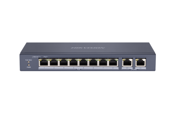 Switch DS-3E0310P-E/M 8-port Gigabit PoE