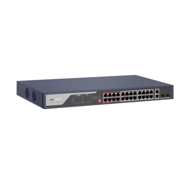 Switch DS-3E0326P-E(C) 24-port Gigabit