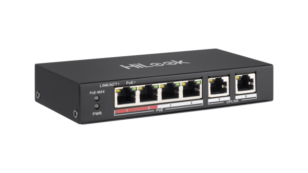 Switch NS-0106P-35 4-Port Kiire Ethernet Unmanaged PoE