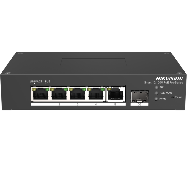 Switch DS-3T1306P-SI/HS 4 porti Fast Ethernet Smart Harsh POE