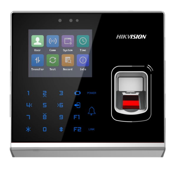 Door Controller DS-K1T201MF-C 2.8″ LCD-TFT with Fingerprint Reader