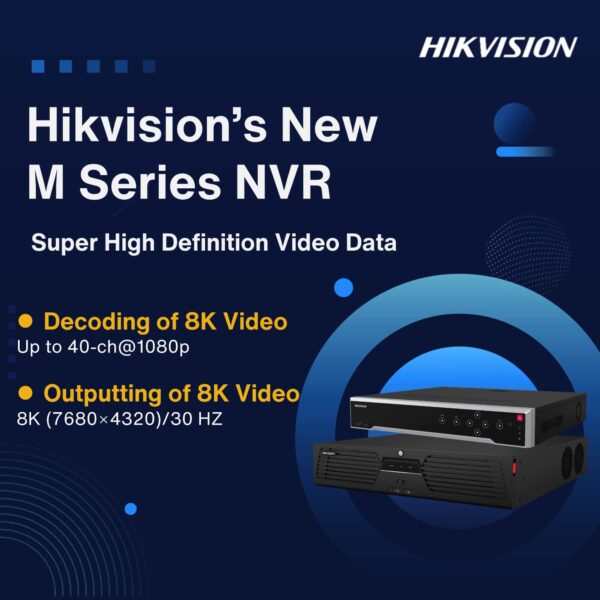 NVR DS-7608NI-M2/8P(STD) 8 POE