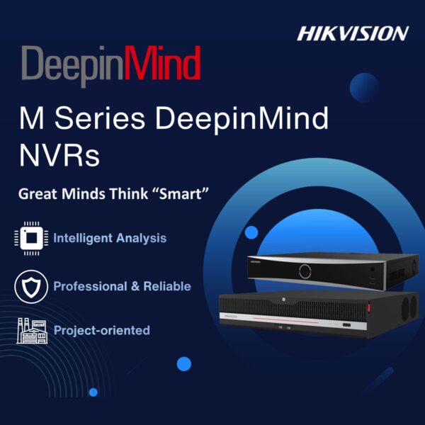 NVR Recorder iDS-7732NXI-M4/16P/X 32-kanalit 1.5U 16 PoE 8K DeepinMind Black
