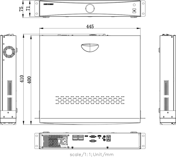 NVR DS-7716NXI-K4(D) 16 kanavaa