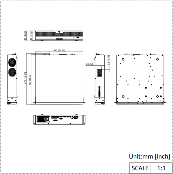 NVR iDS-9664NXI-P8 64-kanalit 2U AcuSeek DeepinMind