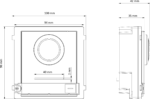 Door Station DS-KD8003-IME1(B)/Surface 2MP kalasilm 1 nupp — изображение 4
