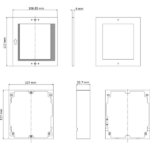 Door Station DS-KD8003-IME1(B)/Surface 2MP kalasilm 1 nupp — изображение 9