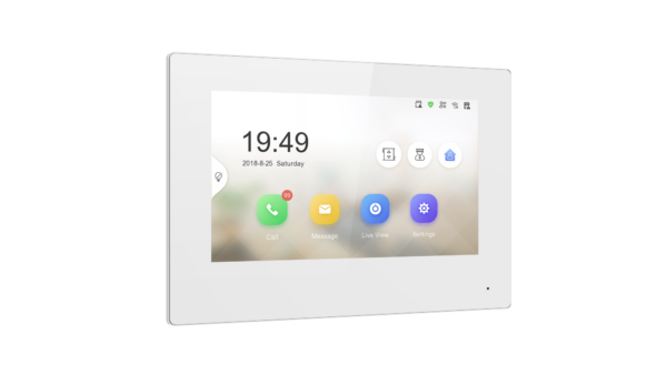 Fono Monitor DS-KH6320-LE1 7" White