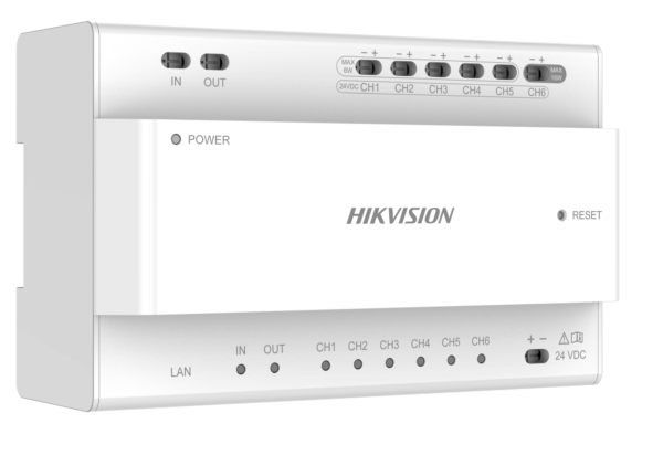 Fono Switch DS-KAD706Y-P 6-porti 2-wire