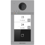 Villa Entry Panel DS-KV8213-WME1(C) 2MP 2-Channelt Flush-Mount 2-nuppu Outdoor Metal – Bild 3