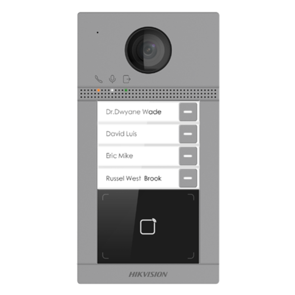 Door Station DS-KV8413-WME1(C) 2MP HD 4 channels