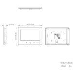 HD Intercom monitor DS-KH7300EY-WTE2 2 -Wire - Bild 11