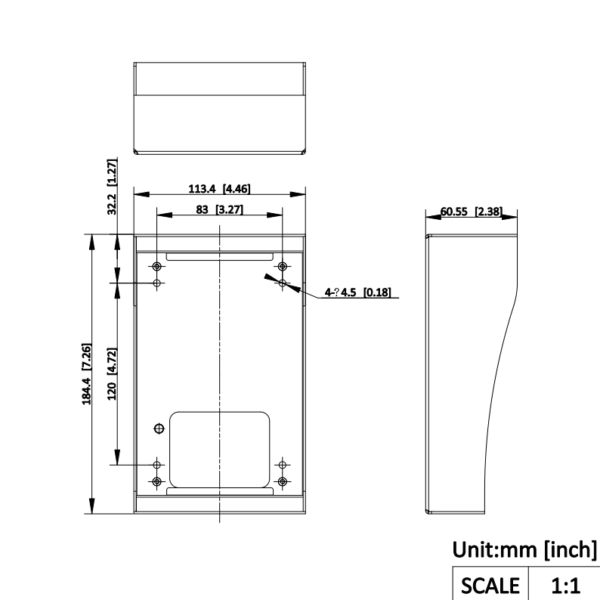 Rain Shield DS-KAB8103-IMEX SPCC