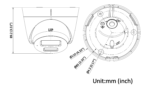 IP Camera DS-2CD1343G2-LIUF 4MP f2.8mm Dome white - Bild 14