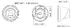 IP Camera DS-2CD2343G2-LI2U 4MP f2.8mm Dome black
