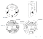IP Camera DS-2CD2583G2-LIS2U 8MP f2.8mm mini Dome white