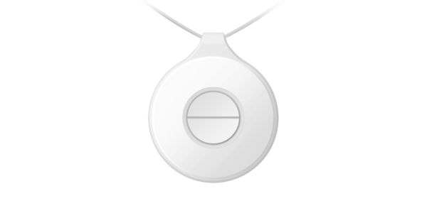 Wireless paanikanupp DS-PDEBP2-EG2-WE kaasas kantav 2-nuppu