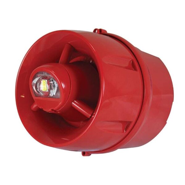 Siren CA433A/DR/65 +vilkur CAST protokoll punane