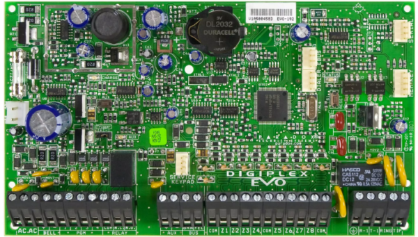 Alarm Control Panel EVO192 8-192-zones 8 gruppi