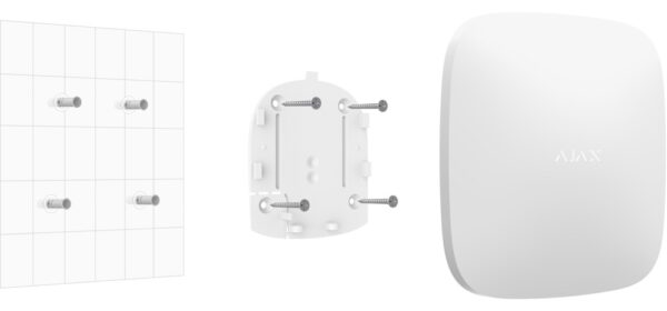 Alarm Control Panel Hub PLUS Ethernet 2x3G WiFi white