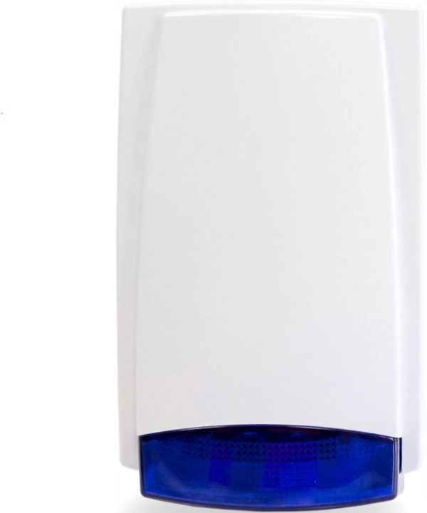 Outdoor Siren MR300 White Blue with Light