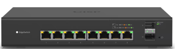 Switch ES-8XP EdgeSwitch 8-porti managed PoE